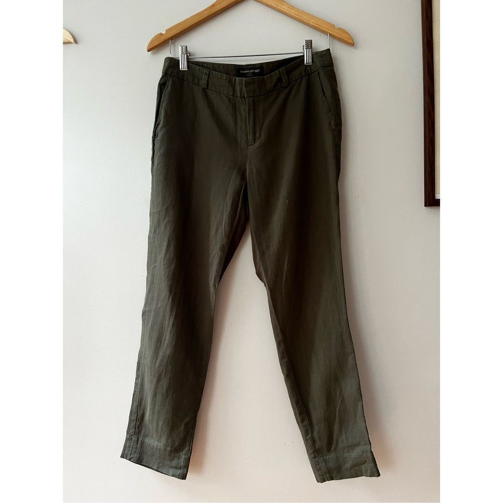 Banana Republic Linen Cotton Blend Pants